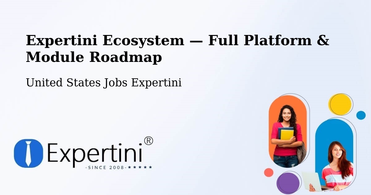 Expertini Ecosystem — Full Platform & Module Roadmap – Scranton